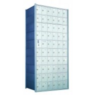 Standard 60 Door Horizontal Mailbox Unit - Front Loading - (59 Useable; 10 High) 1600106A