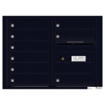 9 Tenant Doors with Outgoing Mail Compartment - 4C Wall Mount 6-High Mailboxes - 4C06D-09