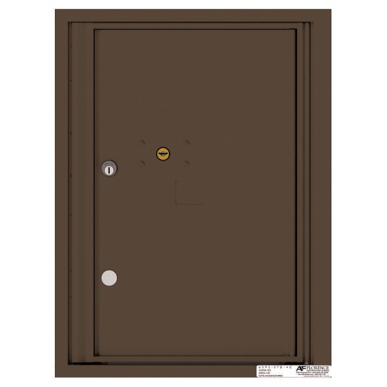 1 Parcel Door Unit - 4C Wall Mount 6-High - 4C06S-1P