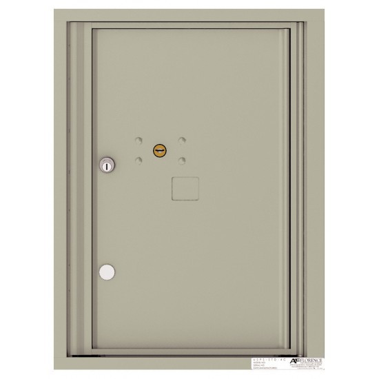 1 Parcel Door Unit - 4C Wall Mount 6-High - 4C06S-1P