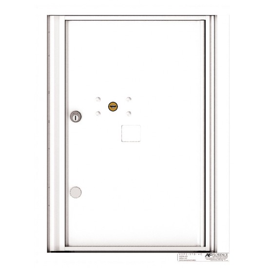 1 Parcel Door Unit - 4C Wall Mount 6-High - 4C06S-1P