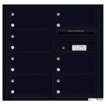 7 Oversized Tenant Doors with Outgoing Mail Compartment - 4C Wall Mount 8-High Mailboxes - 4C08D-07