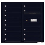 13 Tenant Doors with Outgoing Mail Compartment - 4C Wall Mount 8-High Mailboxes - 4C08D-13