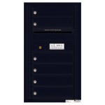 6 Tenant Doors with Outgoing Mail Compartment - 4C Wall Mount 8-High Mailboxes - 4C08S-06