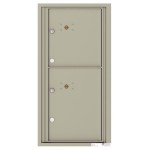 2 Parcel Doors Unit - 4C Wall Mount 9-High - 4C09S-2P