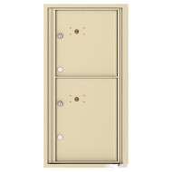 2 Parcel Doors Unit - 4C Wall Mount 9-High - 4C09S-2P