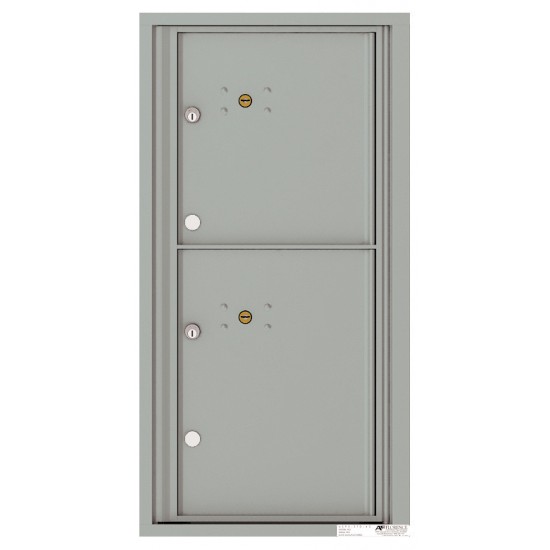 2 Parcel Doors Unit - 4C Wall Mount 9-High - 4C09S-2P