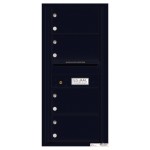 4 Oversized Tenant Doors with Outgoing Mail Compartment - 4C Wall Mount 10-High Mailboxes - 4C10S-04