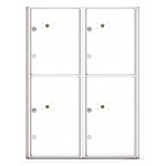 4 Parcel Doors Unit - 4C Wall Mount 11-High - 4C11D-4P