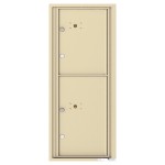 2 Parcel Doors Unit - 4C Wall Mount 11-High - 4C11S-2P