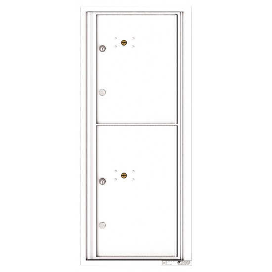 2 Parcel Doors Unit - 4C Wall Mount 11-High - 4C11S-2P