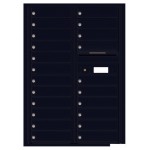 22 Tenant Doors with Outgoing Mail Compartment - 4C Wall Mount 12-High Mailboxes - 4C12D-22