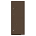 2 Parcel Doors Unit - 4C Wall Mount 12-High - 4C12S-2P