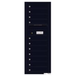 11 Tenant Doors with Outgoing Mail Compartment - 4C Wall Mount 13-High Mailboxes - 4C13S-11