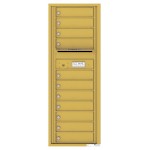 11 Tenant Doors with Outgoing Mail Compartment - 4C Wall Mount 13-High Mailboxes - 4C13S-11