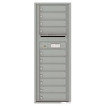 11 Tenant Doors with Outgoing Mail Compartment - 4C Wall Mount 13-High Mailboxes - 4C13S-11