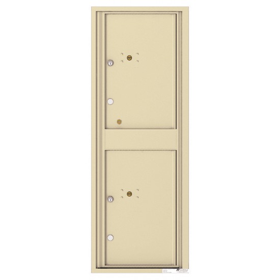 2 Parcel Doors Unit - 4C Wall Mount 13-High - 4C13S-2P