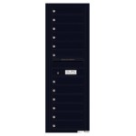 12 Tenant Doors with Outgoing Mail Compartment - 4C Wall Mount 14-High Mailboxes - 4C14S-12