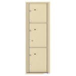 3 Parcel Doors Unit - 4C Wall Mount 14-High - 4C14S-3P