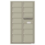 13 Oversized Tenant Doors and Outgoing Mail Compartment - 4C Wall Mount 15-High Mailboxes - 4C15D-13