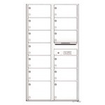 13 Oversized Tenant Doors and Outgoing Mail Compartment - 4C Wall Mount 15-High Mailboxes - 4C15D-13