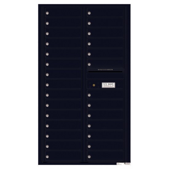 28 Tenant Doors and Outgoing Mail Compartment - 4C Wall Mount 15-High Mailboxes - 4C15D-28