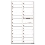 28 Tenant Doors and Outgoing Mail Compartment - 4C Wall Mount 15-High Mailboxes - 4C15D-28