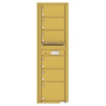 6 Oversized Tenant Doors with Outgoing Mail Compartment - 4C Wall Mount 15-High Mailboxes - 4C15S-06