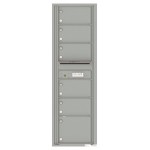 6 Oversized Tenant Doors with Outgoing Mail Compartment - 4C Wall Mount 15-High Mailboxes - 4C15S-06