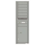 7 Tenant Doors with 1 Parcel Locker and Outgoing Mail Compartment - 4C Wall Mount 15-High Mailboxes - 4C15S-07