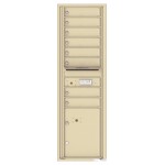 8 Tenant Doors with 1 Parcel Locker and Outgoing Mail Compartment - 4C Wall Mount 15-High Mailboxes - 4C15S-08