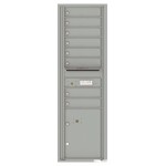 8 Tenant Doors with 1 Parcel Locker and Outgoing Mail Compartment - 4C Wall Mount 15-High Mailboxes - 4C15S-08