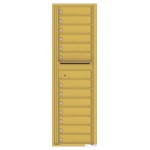 13 Tenant Doors with Outgoing Mail Compartment - 4C Wall Mount 15-High Mailboxes - 4C15S-13