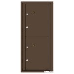 2 Parcel Doors Unit - 4C Wall Mount ADA Max Height - 4CADS-2P