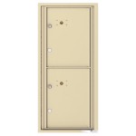 2 Parcel Doors Unit - 4C Wall Mount ADA Max Height - 4CADS-2P