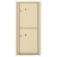 2 Parcel Doors Unit - 4C Wall Mount ADA Max Height - 4CADS-2P