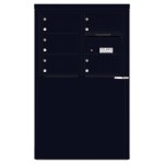 5 Tenant Doors and Outgoing Mail Compartment - 4C Depot Mailbox Module - 4C06D-05X-D