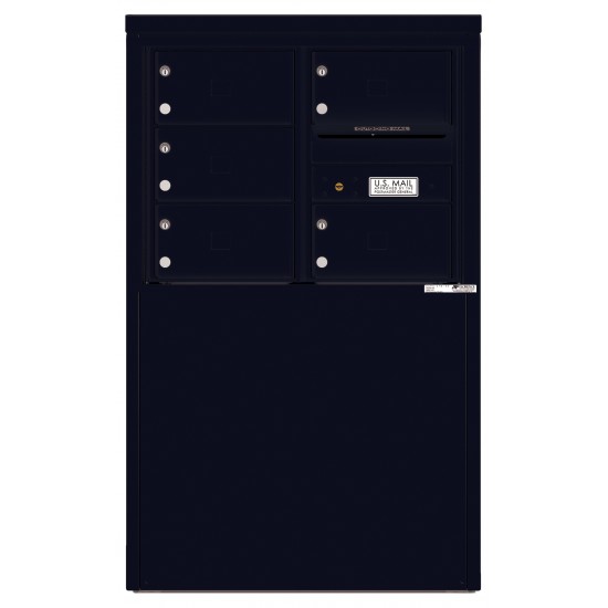 5 Tenant Doors and Outgoing Mail Compartment - 4C Depot Mailbox Module - 4C06D-05X-D