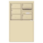 5 Tenant Doors and Outgoing Mail Compartment - 4C Depot Mailbox Module - 4C06D-05X-D