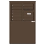 9 Tenant Doors and Outgoing Mail Compartment - 4C Depot Mailbox Module - 4C06D-09-D