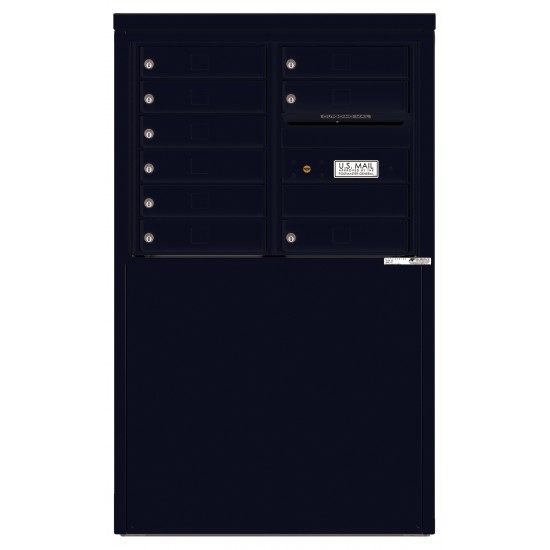 9 Tenant Doors and Outgoing Mail Compartment - 4C Depot Mailbox Module - 4C06D-09-D