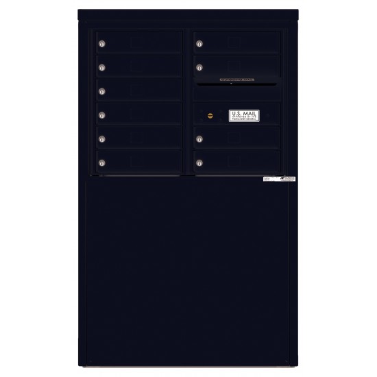 10 Tenant Doors and Outgoing Mail Compartment - 4C Depot Mailbox Module - 4C06D-10-D