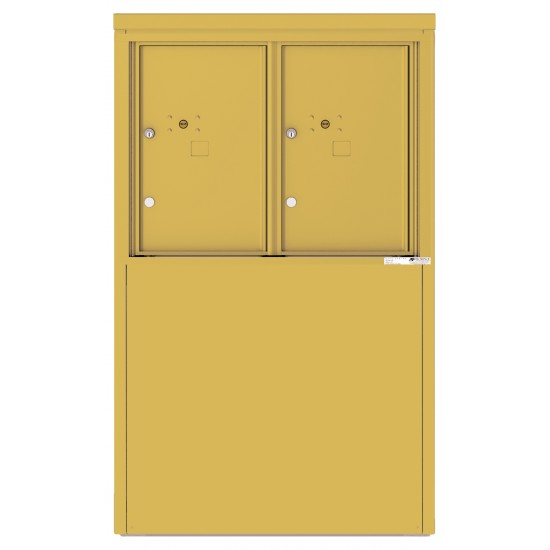 2 Parcel Lockers - 4C Depot Mailbox Module - 4C06D-2P-D