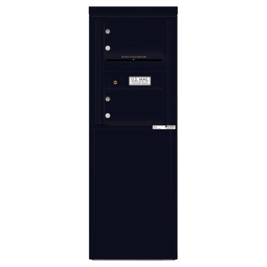 2 Tenant Doors with one Outgoing Mail Compartment - 4C Depot Mailbox Module - 4C06S-02-D