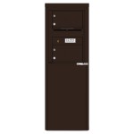 2 Tenant Doors with one Outgoing Mail Compartment - 4C Depot Mailbox Module - 4C06S-02-D