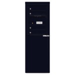 4 Tenant Doors with one Outgoing Mail Compartment - 4C Depot Mailbox Module - 4C06S-04-D