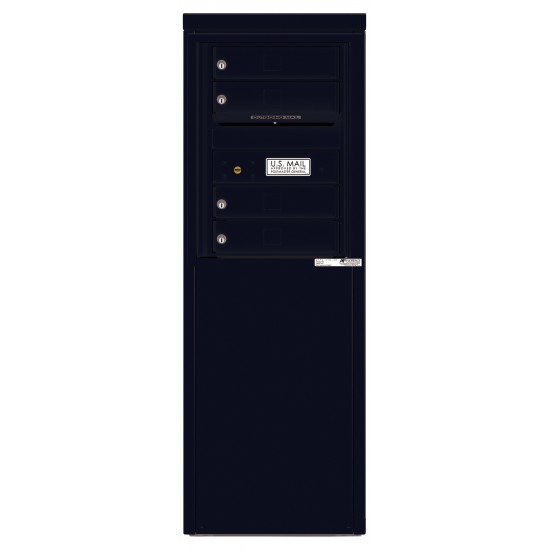 4 Tenant Doors with one Outgoing Mail Compartment - 4C Depot Mailbox Module - 4C06S-04-D