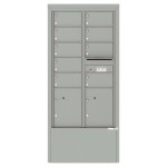 9 Tenant Doors with 2 Parcel Lockers and Outgoing Mail Compartment - 4C Depot Mailbox Module - 4C15D-09-D