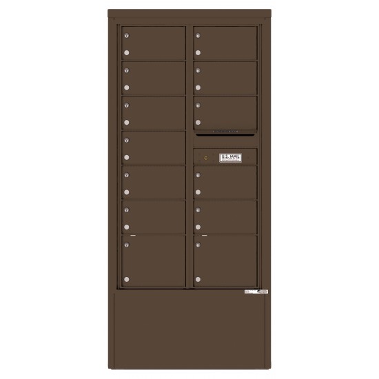 13 Tenant Doors and Outgoing Mail Compartment - 4C Depot Mailbox Module - 4C15D-13-D