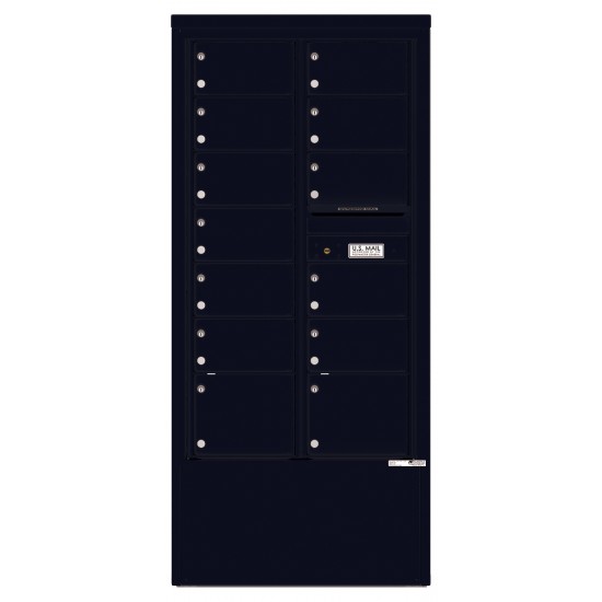 13 Tenant Doors and Outgoing Mail Compartment - 4C Depot Mailbox Module - 4C15D-13-D